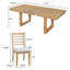 Ensemble de salle à manger extensible 7 pièces-1340298725-1340392009