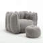 Fauteuil ean Bag avec repose-pieds-517412334