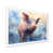 White Single Picture Framed