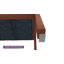 Chaise rembourrée capitonnée en similicuir-907237141