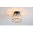 1 - Light Dimmable Crystal Drum Semi Flush Mount in Nickel-1595023605-1577441279