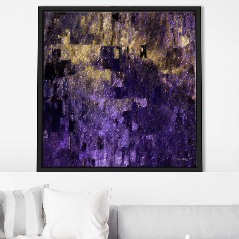 «Hebrews 8: 1 Majesty» par Mark Lawrence - impression, Cadre flottant noir, H 27,5 po x l 27,5 po x P 2 po