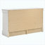 Ensemble de chambre à coucher simple 4 pièces White-130205164-130205163