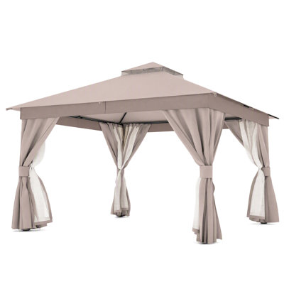 12 Ft. W x 12 Ft. D Galvanised Steel Canopy