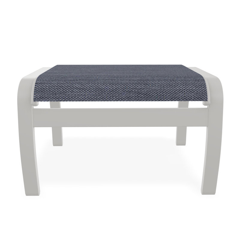 Repose-pieds Belle Isle, Neige, Blanc 6D Sunbrella®