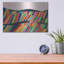 «Rainbow Fields II» par Regina Moore, art mural en métal-766742969