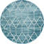 Tapis bleu / ivoire Jolette-773608293