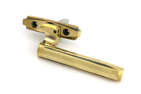 Art Deco Espag - LH, Aged Brass
