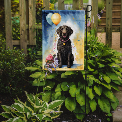 Drapeau de jardin «Happy Birthday»