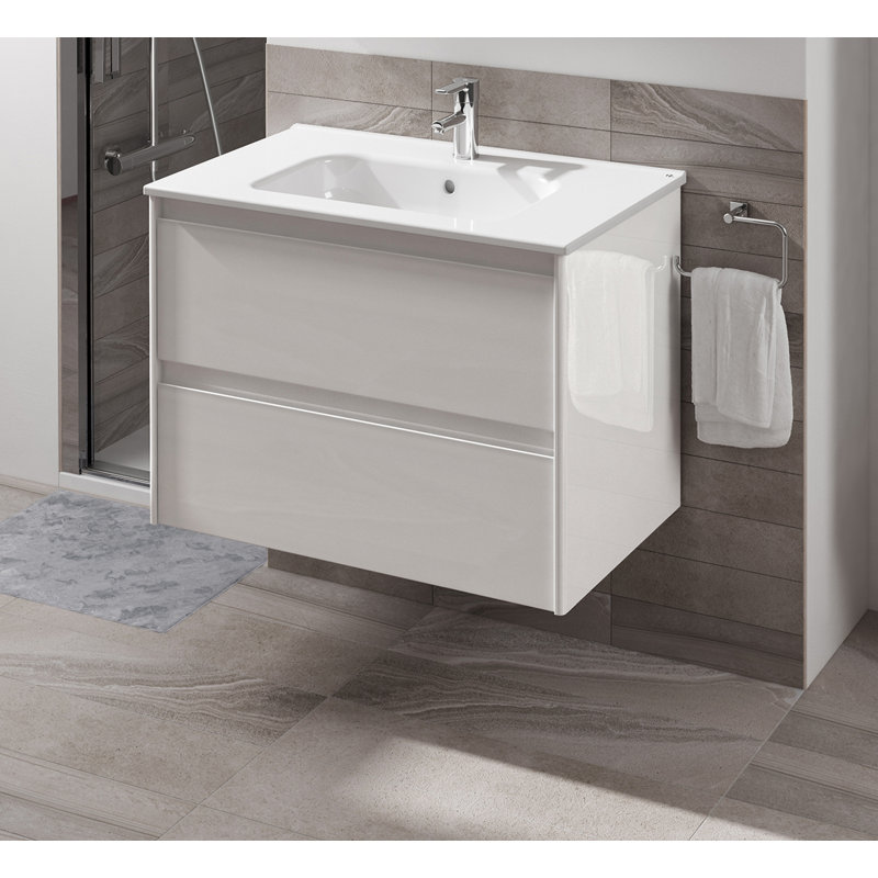 Ambra 31.7'' W Single Vanity, Matte Sand