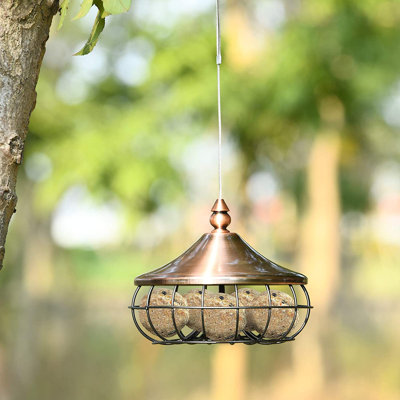 Bittner Metal Hanging Suet Bird Feeder