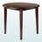 Rufus Walnut Round Drop Leaf Dining Table