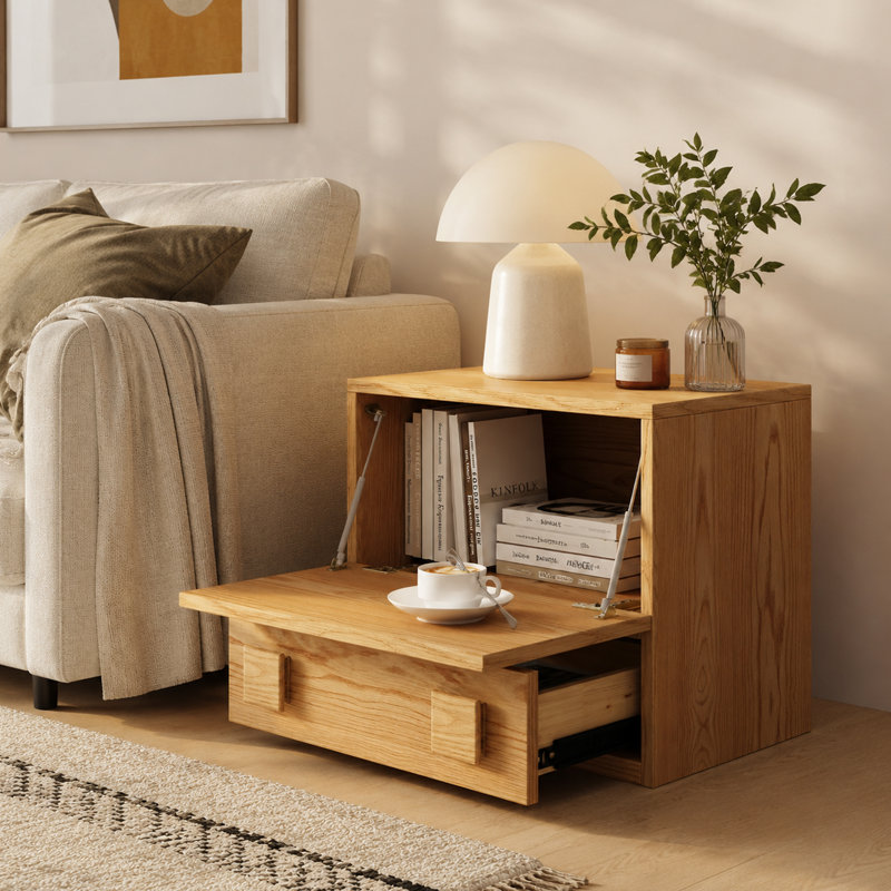 Armoire multi-combinaison de 22,8 po (une pièce), Natural Wood