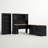 Huckins 5 Piece Computer Desk Office Set with Hutch Bookcase-57374007