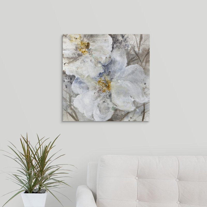 « allegretto ii », peinture sur toile, Toile tendue, H 20 po x l 20 po x P 1,25 po