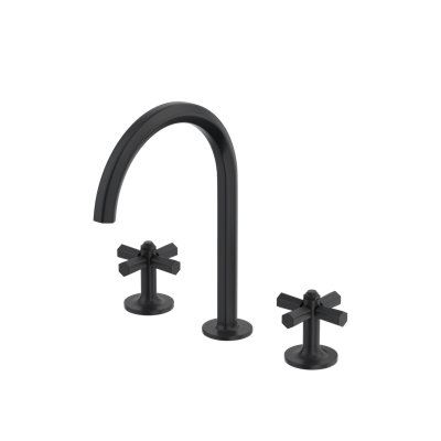 Modelle Widespread Lavatory Faucet With C-Spout