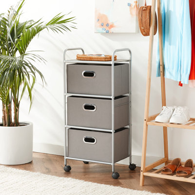 3 Drawer Rolling Cart