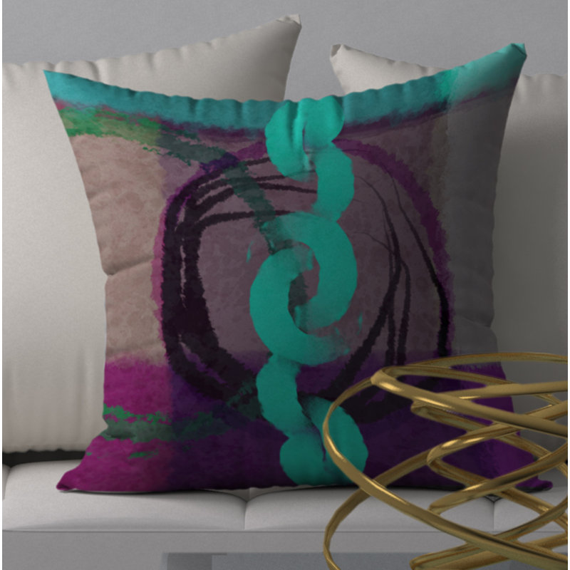  Housse et insert de coussin carré incomparable Matchless, H 24 po x l 24 po