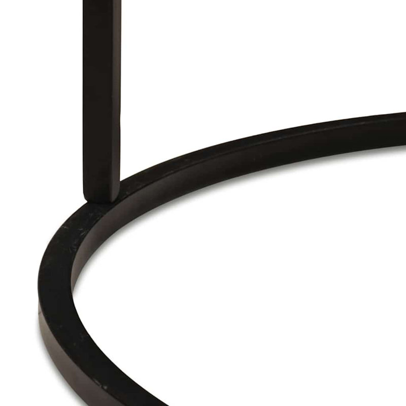 Coffee Table, 40cm. H x 54cm. L x 54cm. W, Black, Black