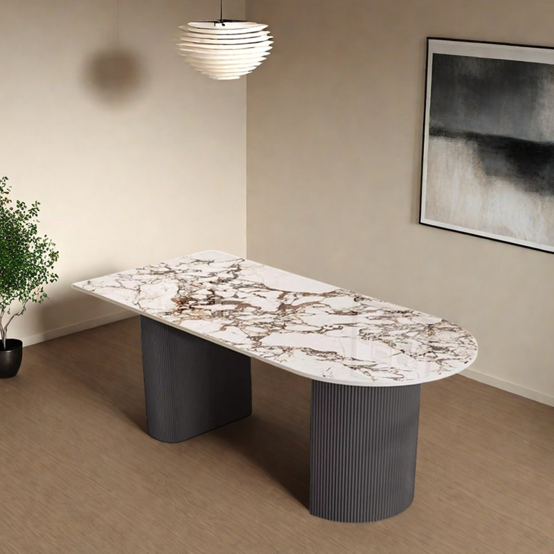 Table de salle à manger Modern, H 29,52 po x L 70,86 po x l 31,49 po