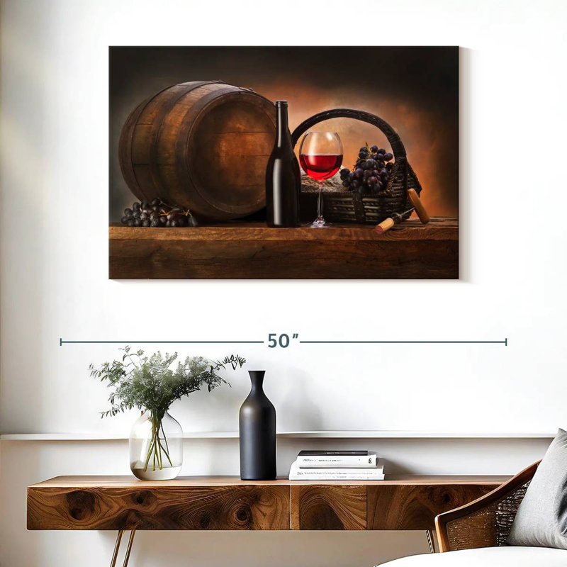 Dégustation de vin rouge Yarlin, H 26 po x l 39 po