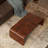 Shelmerdine 48" Handcrafted Burl Solid Wood Coffee Table - Elegant Sleek Curved Design-637453555
