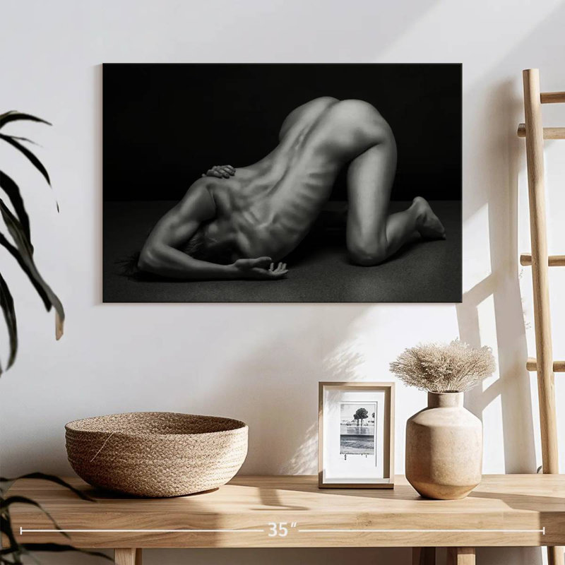 Bodyscape VI, H 34 po x l 51 po