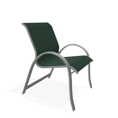 Hiraku Stacking Patio Dining Armchair