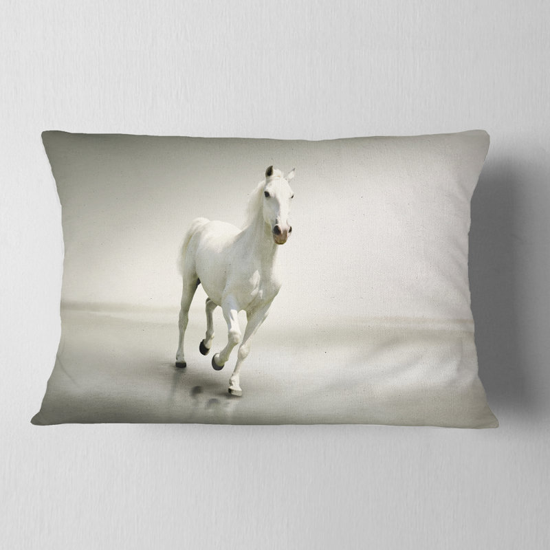 Coussin lombaire à magnifique cheval animal