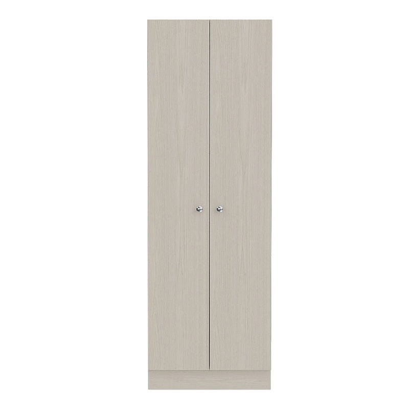 Rectangle 2-Door Storage Tall Cabinet Wengue, Washed Oak