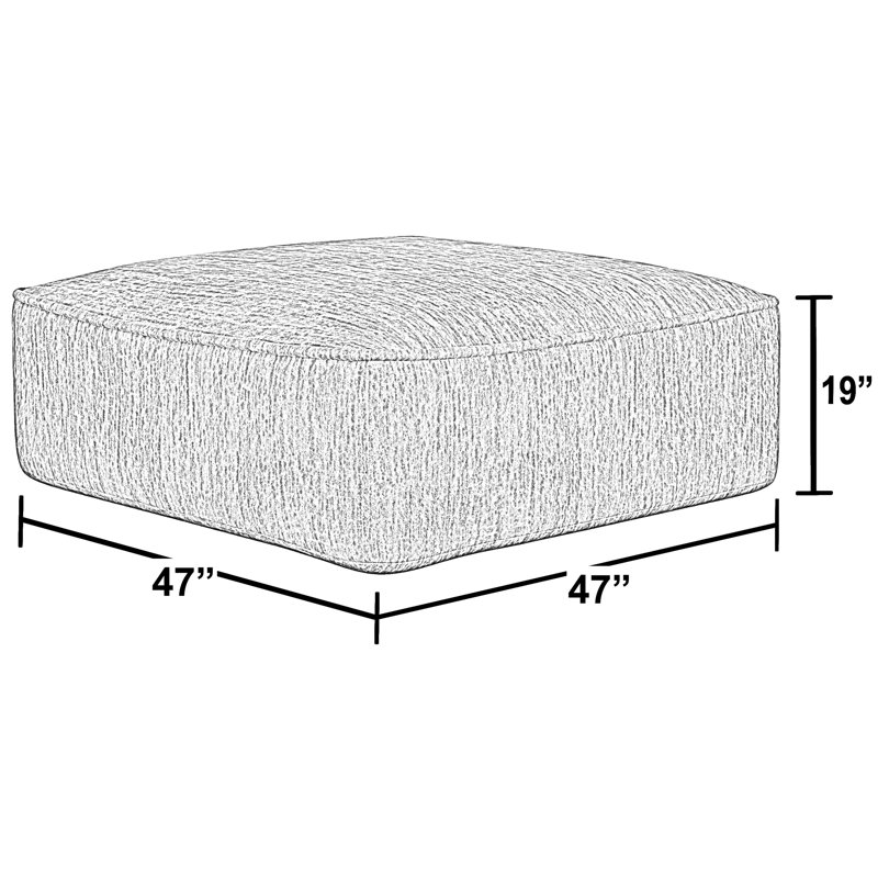Zuriah Upholstered Ottoman