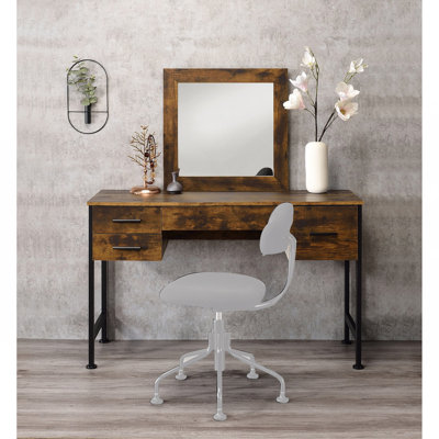 Ensemble de meuble-lavabo 4 tiroirs avec miroir