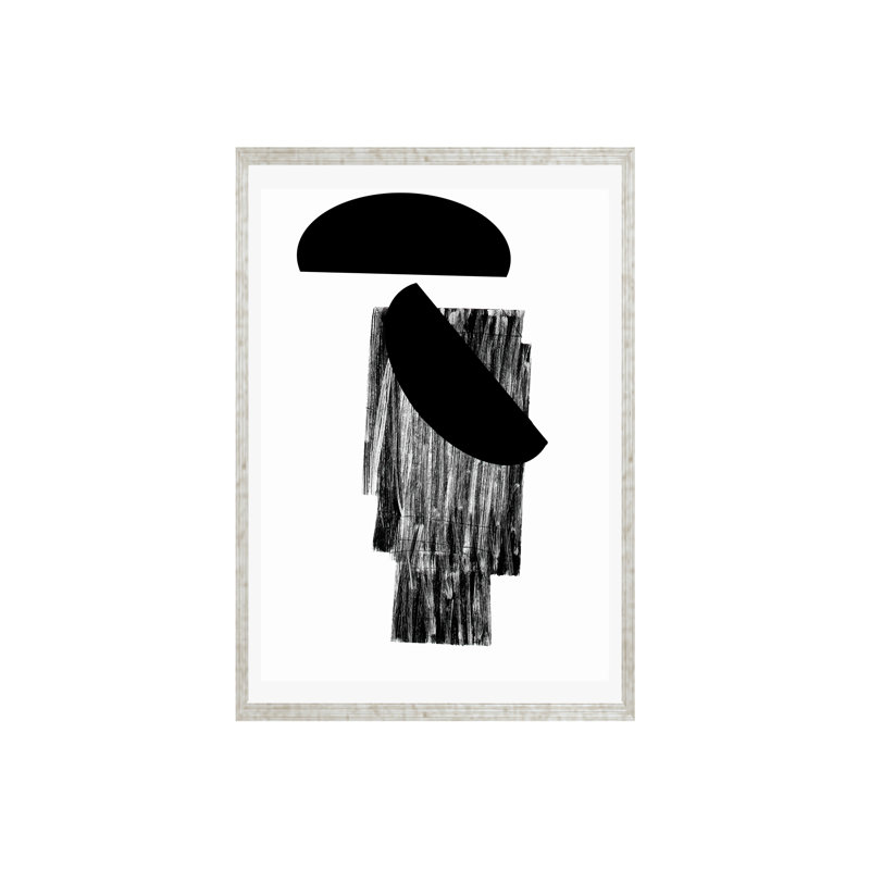 «Man About Town», Pas de tapis, H 16 po x l 12 po, Toile avec cadre flottant noir