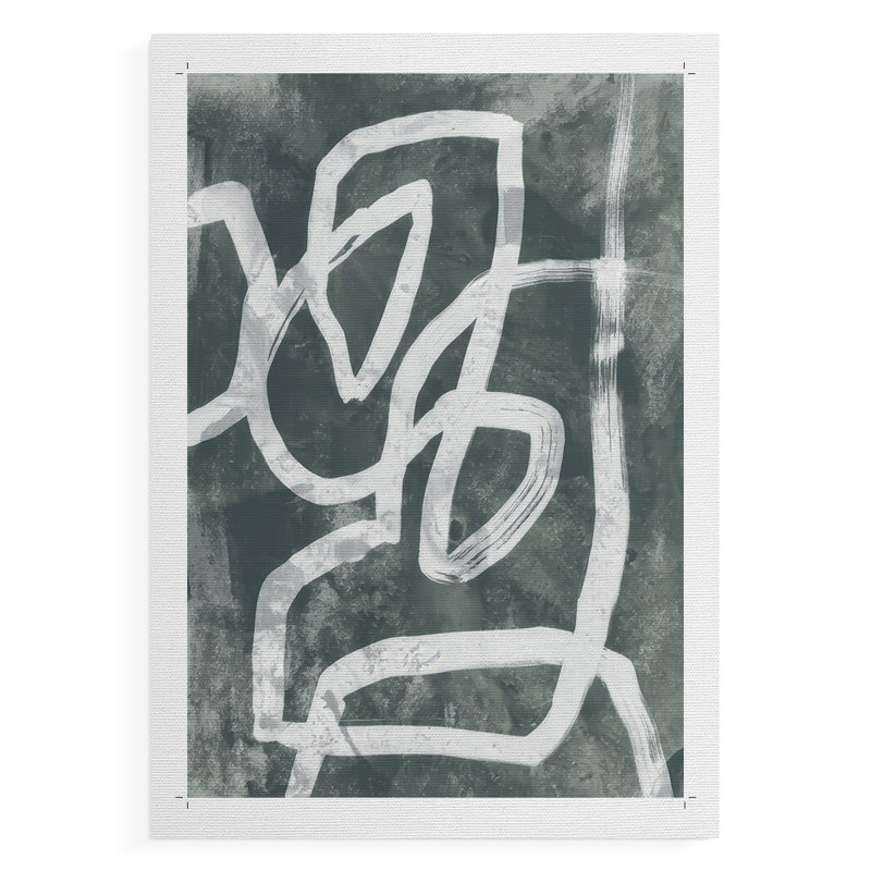 Chalk Line I - Impression sur toile seulement - NON-CADRE, H 18 po x l 12 po