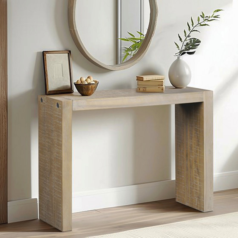 Console de 54 po, 32" H x 15" W x 54" D, Naturel