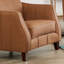 Fauteuil en cuir véritable 38 po Adriah