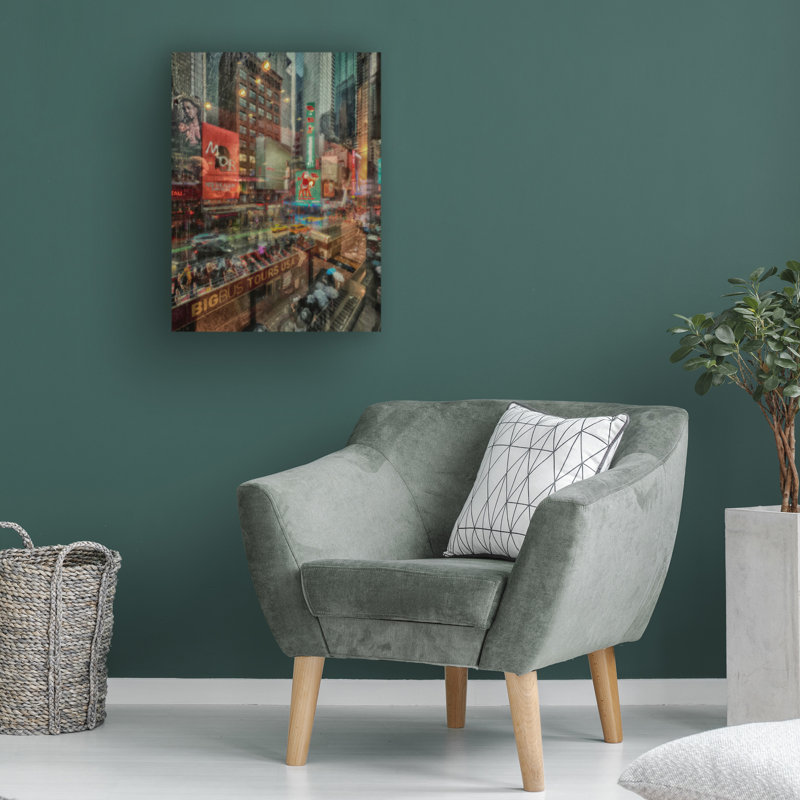 Art sur toile, bol Bollin, H 19 po x l 14 po