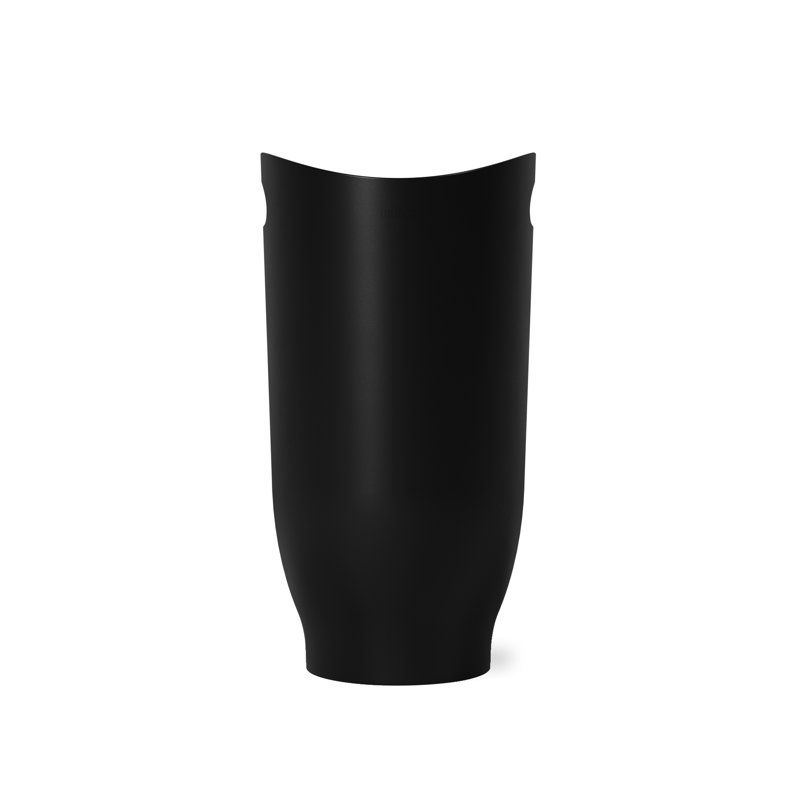 Black Slim Plastic Touchless Kids Trash Can