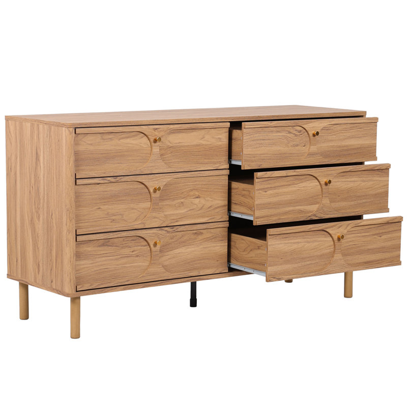 Commode 6 tiroirs Prinpop