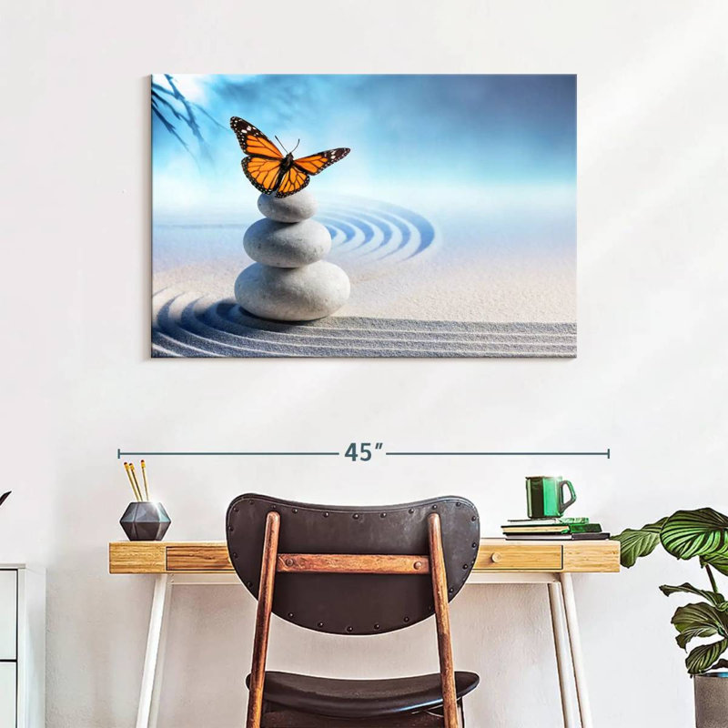 Butterfly Serenity, 26" H x 39" W