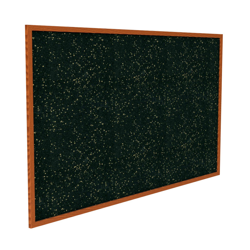 Babillard mural Ghent, Chêne, Brun clair moucheté, H 48,69 po x l 144,69 po x P 0,75 po