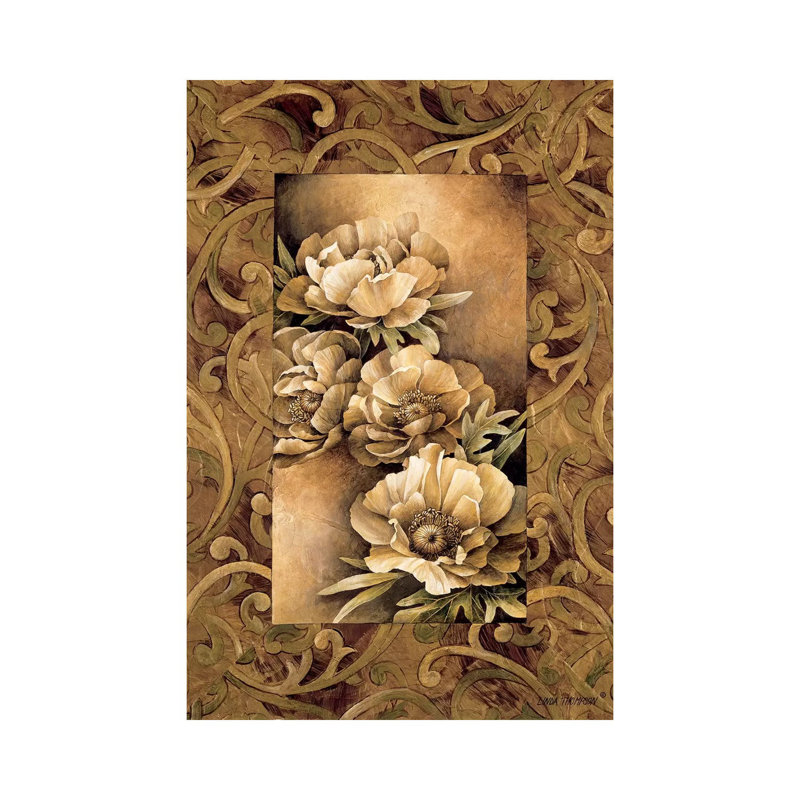 Poppies I by Linda Thompson - Wrapped Canvas Gallery-Wrapped Canvas Giclée, 66.04 cm H x 45.72 cm W