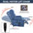 Dual Motor Infinite Position Up To 350 LBS Chenille Power Lift Recliner Chair, Heavy Duty Motion Mechanism With 8-Point Vibration Massage And Lumbar Heating, Dual Cup Holders-991735974