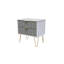 Allem 2 Drawer Midi Chest (Ready Assembled)-1615221941