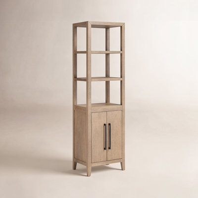 Alsup Solid Wood Linen Cabinet