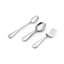 Cross 3-Piece 18/10 Stainless Steel Baby Set