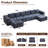 Modular Sofa Set With Ottoman, Compressed No-Frame Boneless Sectional-134961845-134429459
