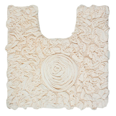 Schoenberger 100% Cotton Contour Bath Mat 20"x20"