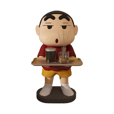 Scandinavian Style Resin Cartoon Floor-standing Ornament