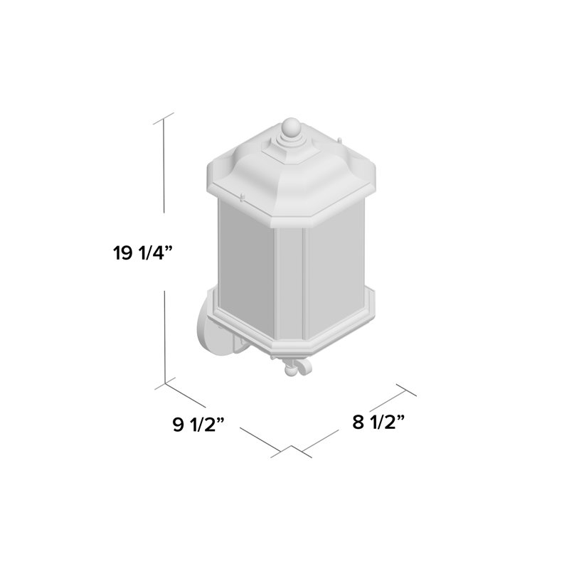 Kent One Light Outdoor Wall Lantern from Generation Lighting , Oxford Bronze, No
